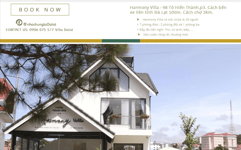 Villa Đà Lạt - Harmony Villa